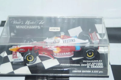 Minichamps Williams F1 Promotional A.Zanardi 430 990095 1:43 - Image 1 of 2