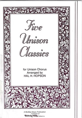Five Unison Classics – Arr. Hal H. Hopson (Unison Chorus) - Image 1 of 3
