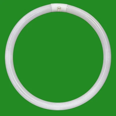 40W Crompton G10Q 4Pin T9 Round 400mm Circular Fluorescent Tube Light Bulb 4000K - Image 1 of 4