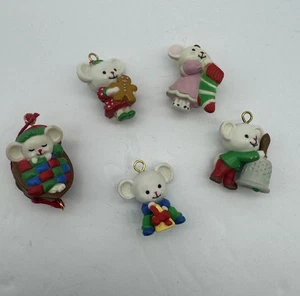 AVON Feliz Navidad Mini Adornos Lote 5 Cajas Originales Vacaciones - Imagen 1 de 10