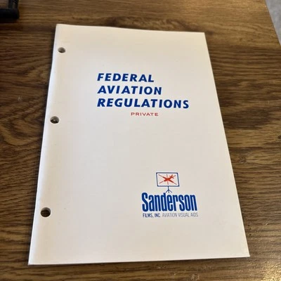 Sanderson Films Inc Aviation Visual Aids: Federal Aviation Regulations Private Foto 1 de 4