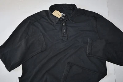 Tommy Bahama Sunday Night Polo Negro Carbón Nuevo LS Mediano M Foto 1 de 4