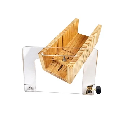 Soap Cutter Wood Soap Mold Stainless Steel Wire Slicer Soap Making Loaf Cutter - image 1 of 4