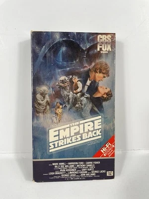 Star Wars The Empire Strikes Back 1980 VHS First Release Red Label - Image 1 of 4