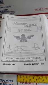 Mooney M20M Parts Catalog AIRCRAFT AVIATION FACTORY PAPER MANUAL USA 1997 - Bild 1 von 11