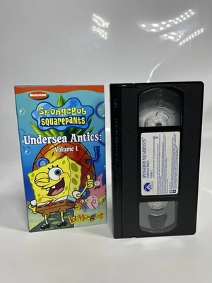 Nickelodeon SpongeBob Squarepants Undersea Antics: Volume 1 VHS 2002 Blockbuster - Image 1 of 4