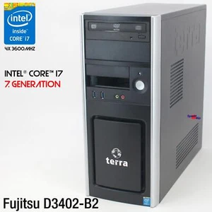 PC COMPUTER FUJITSU D3402-B2 INTEL CORE i7 7700 8GB DDR4 128GB SSD WINDOWS 10 11 - Bild 1 von 4