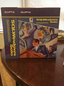Gutpa SQLWindows Solo. Opened But Never Used. + Book On Power Programming - Picture 1 of 4