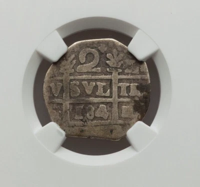 184 VENEZUELA CARACAS PLATA 2 REALES KM-C13.1 NGC BUENO-4 Foto 1 de 4