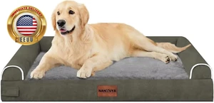 Large Dog Bed Orthopedic Washable: Beds Bolster XL Bed Big Xlarge Dogs Memory Fo - Picture 1 of 7