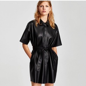 Zara Leather Dresses for Women for sale 