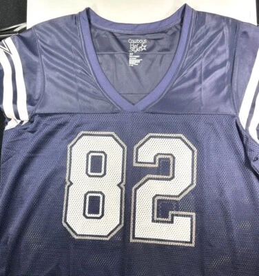 Camiseta deportiva Dallas Cowboys WITTEN NFL/S para mujer S/S 100 % polietileno/azul marino nueva con etiquetas Foto 1 de 4