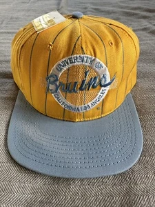 Gorra UCLA Bruins Vintage The Game a Rayas Snapback Adulto Talla Única Amarillo Azul - Imagen 1 de 5