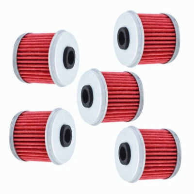 Filtro de aceite 5x para Honda TRX450R TRX450ER TRX 450R 2004-2007 2008 2009 Foto 1 de 4