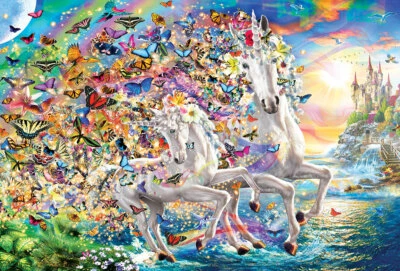Eurographics Unicorn Dust 2000 Piece Jigsaw Puzzle - Image 1 of 3