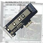 M.2 PCIe M.2 NGFF SSD to Pcie 3.0 X1 x4 Desktop State Adapter H Drive Card D6M6