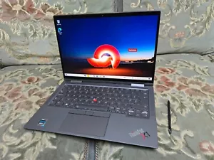 Lenovo ThinkPad X1 Yoga Gen 6 i7 1185G7 32GB 512GB 4G LTE 2-in-1 Laptop WTY VAT - Picture 1 of 14