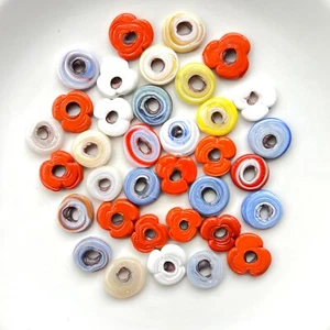 Round Glass Beads for Jewelry Making - Picture 1 of 1