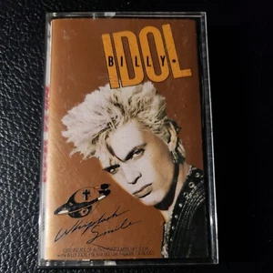 Whiplash Smile-Cassette-BILLY IDOL-1986-Chrysalis Records - Picture 1 of 5