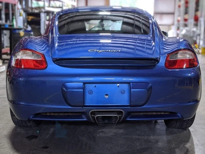 2008 PORSCHE CAYMAN REAR BUMPER ASSEMBLY BLUE 06 07 98750541113 Foto 1 de 3