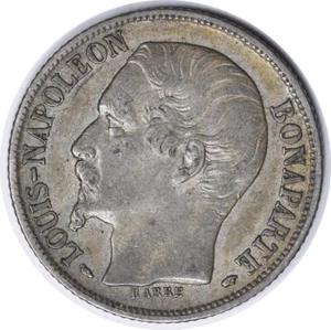 1852 A France 1 Franc KM772 EF Uncertified #302 - Picture 1 of 2