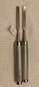  2 STÜCK COBB OSTEOTOM 11 ZOLL GERADE UND GEBOGEN 10 MM - Bild 1 von 3