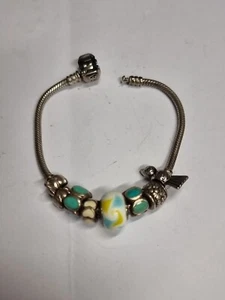 PANDORA Armband Aus .925 Silber mit Charms - BEM809 - Bild 1 von 3