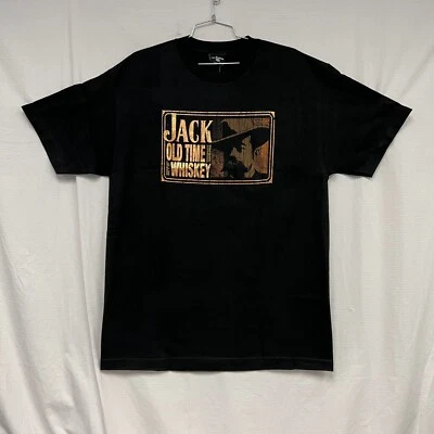 Jack Daniel's JD Old Time Whiskey T-Shirt Short Sleeve Tee Black 3XLarge New - Image 1 of 3