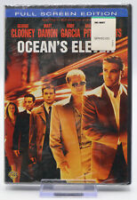 Ocean's Eleven (DVD, 2001, Full Screen) George Clooney NEW/SEALED