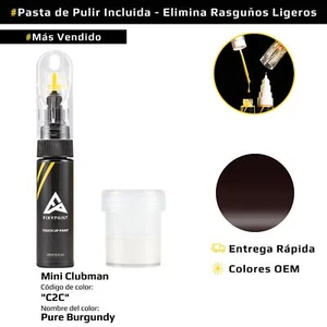 Pintura de retoque para Mini Clubman codigo: C2C Pure Burgundy - Imagen 1 de 10