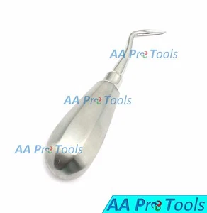 Flohr Dental Root Remover Elevator Fig.3 Left Bein Handle - Picture 1 of 3