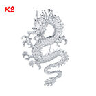 Vintage Classic Enamel Chinese Dragon Brooch For Man Jewelry Party Wedding Gif g