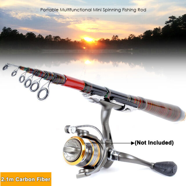Carbon Fiber Fly Fishing Rod Telescopic Fishing Rods & Poles for sale
