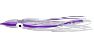 GIBBS Delta Tackle 06873 4.5-Inch Purple Squid Fishing Lure Bait (5-Pack) - Picture 1 of 1