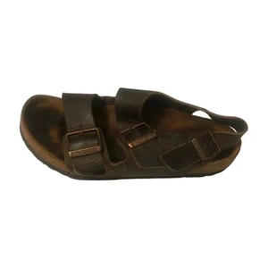 Birkenstock 240 Women's Brown Straps Size 37 Women’s 6 / Men’s 4 - Picture 1 of 6
