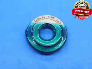 1/2 14 NPT L1 PIPE THREAD RING GAGE .5 .50 .500 .5000 N.P.T. NATIONAL TAPER