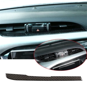 Cubierta de ventilación de salida de aire de control central de fibra de carbono para T@yota Hilux Revo 2015-21 - Imagen 1 de 6