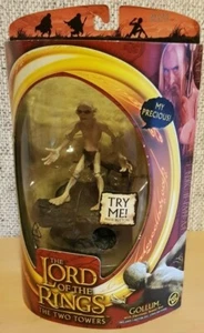 Toybiz - Lord of the Rings - Gollum with Electronic Sound Base - Ungeöffnet - Bild 1 von 2