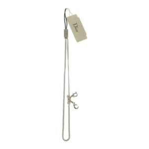 Christian Dior Christian Dior Logo Ruban Y2K Ballet Core Strap Porte-clés Pla... - Photo 1 sur 10