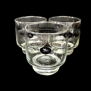 3 vasos de whisky Jack Daniels Tennessee Sipper Squire Precept gráficos plateados - Imagen 1 de 10
