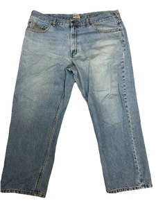 Pantalones de mezclilla Schmidt Workwear para hombre talla 42x28 pierna recta azules - Envío GRATIS - Imagen 1 de 7