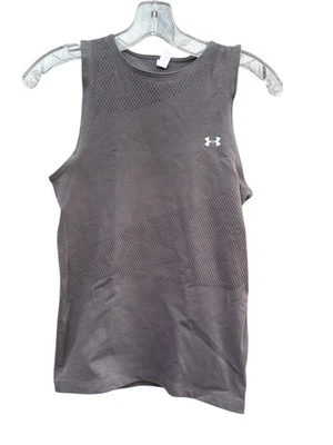 Camiseta sin mangas Under Armour para mujer Heat Gear ajustada talla pequeña precio de venta sugerido por el fabricante $50 nueva Foto 1 de 4