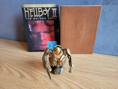  Hellboy 2 The Golden Army Collector’s 3-Disc DVD Set Lenticular With Statue  - Image 1 of 4