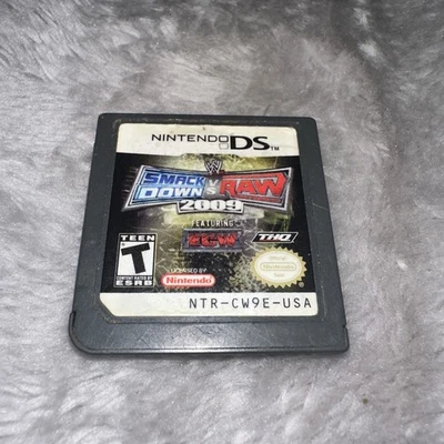 WWE SmackDown vs. Raw 2009 Featuring ECW (Nintendo DS, 2008) - Image 1 of 2