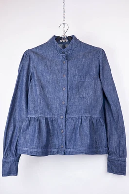 Camisa Miu Miu - Vintage Blue Chambray Denim - Talla 42 - Imagen 1 de 4