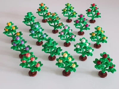 1 Lego Pflanzen Strauch Blume mit Blüten mit Farbwahl NEU 24866 - Bild 1 von 4