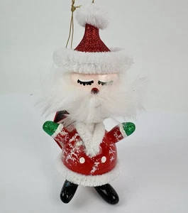 Mc Jolly Heartfully Yours Radko 30289 Italian Santa Christmas Ornament - Picture 1 of 6