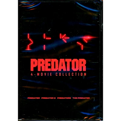 PREDATOR-4 FILM COLLECTION (DVDs) 1987-2018 Widescreen Factory Sealed - Image 1 of 2