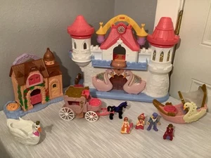 Palacio y accesorios Fisher-Price Precious Places Swan Princess 2009 vintage - Imagen 1 de 21