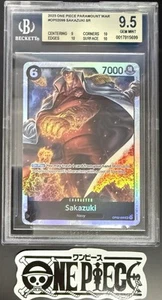 BGS 9.5 One Piece OP02-099 SR Sakazuki - English - Paramount War - Graded - Bild 1 von 2